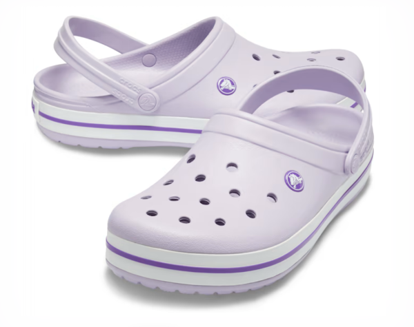 Сабо Crocband Лавандовий