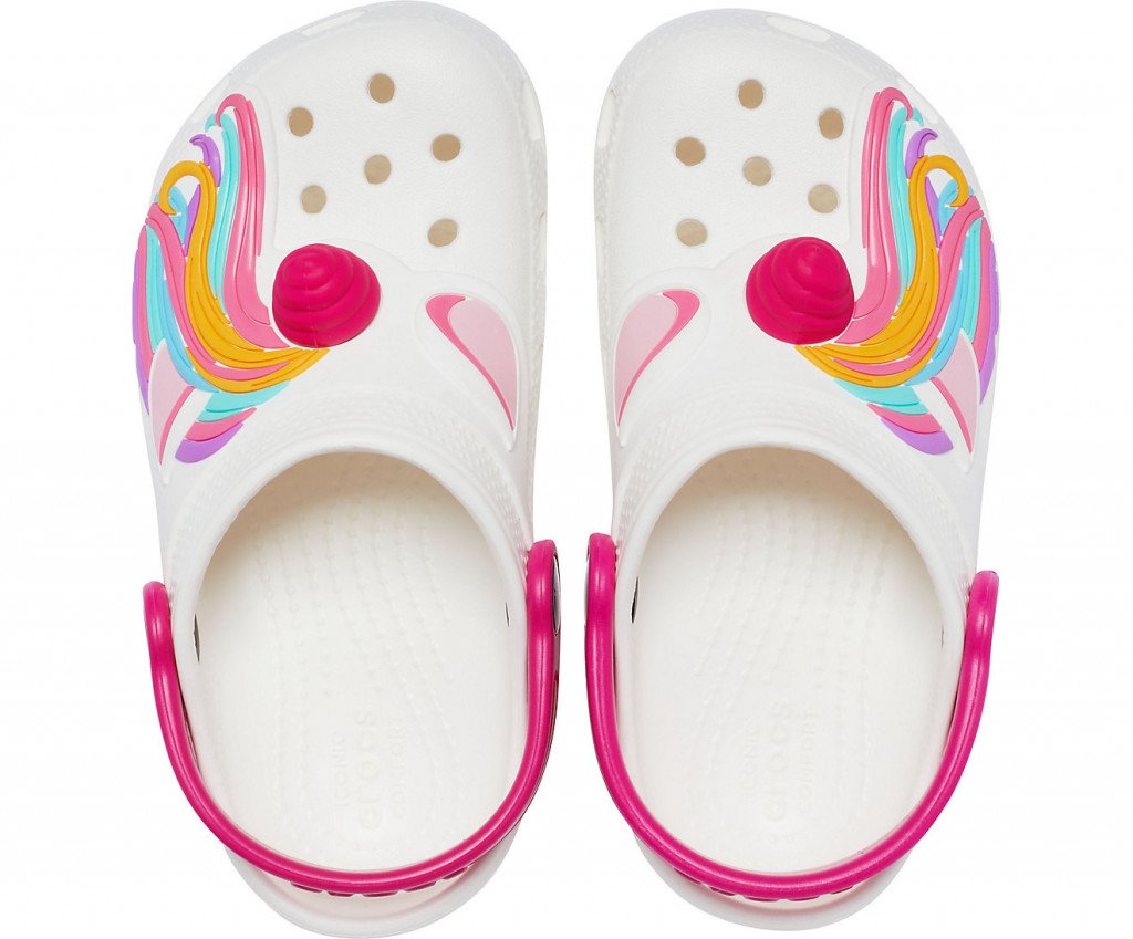 Kids Fun Lab Classic I AM Unicorn Clog White - Зображення 4