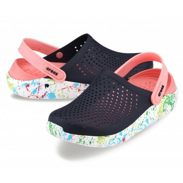 Сабо LiteRide Темно-синій / Melon Print Crocs