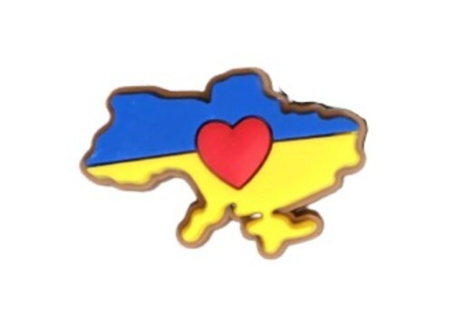 Аксесуари для Серце України Jibbitz