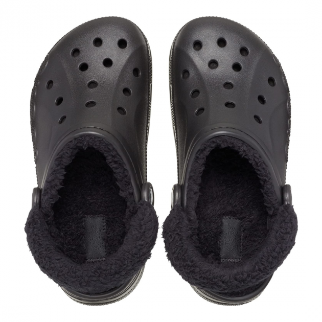 Baya Lined Fuzz-Strap Clog Black - Зображення 4