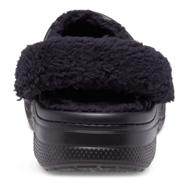 95829826 Crocs Baya Lined Fuzz-Strap Clog