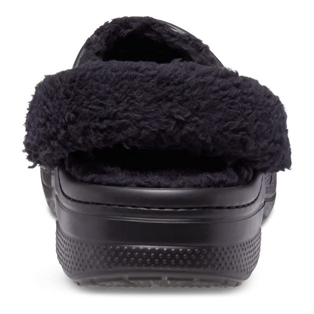 Baya Lined Fuzz-Strap Clog Black - Зображення 2