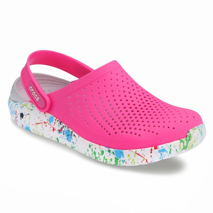 LiteRide Clog Electric Pink / Almost White Print - Зображення 3