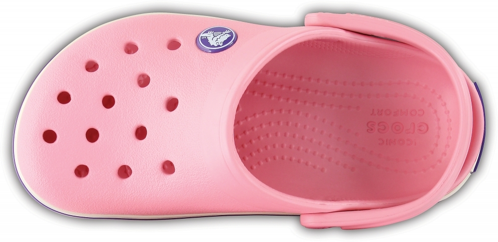 Kids Crocband Clog Peony Pink / Stucco - Зображення 3