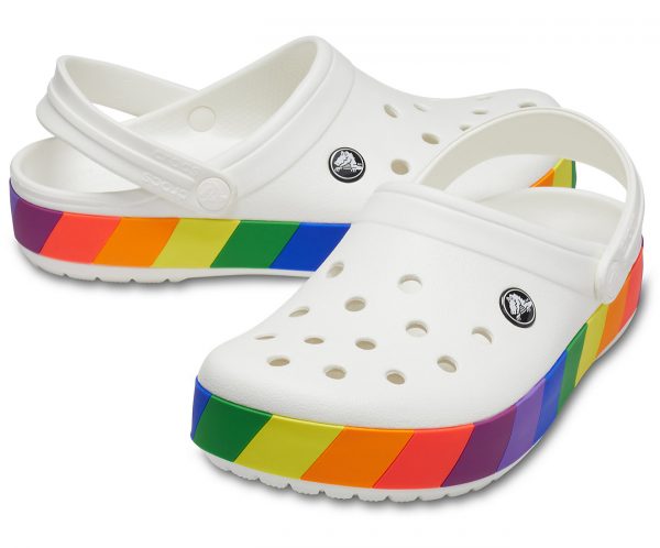 сабо Crocband Rainbow Block Clog Мульти