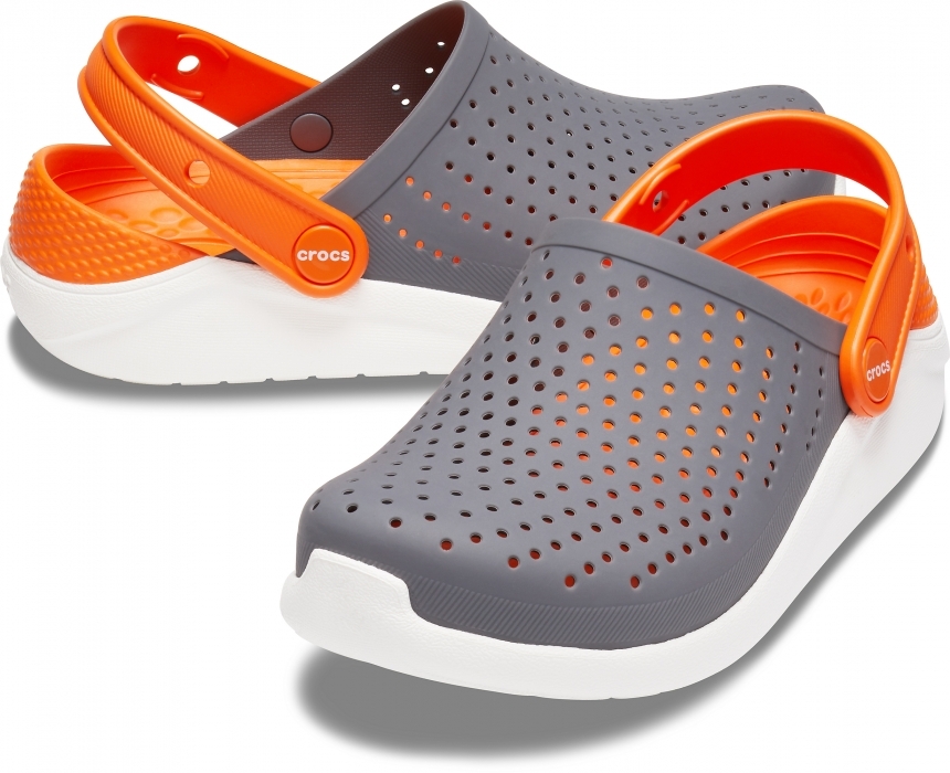 Kids LiteRide Clog Charcoal / White - Зображення 2